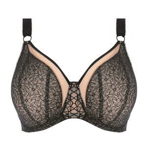 ELOMI Black Sadie 4 Part Cup Balcony Underwire Bra